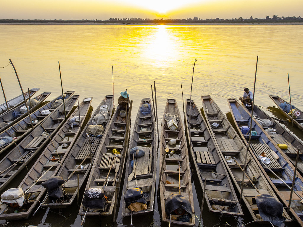 Mekong sunset